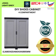 EAGLE DIY SHOE RACK CABINET/RAK KABINET KASUT BERTUTUP SERBAGUNA