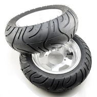 8 inch alloy 90/65-8 front 130/50-8 rear wheel Tubeless Tire Tyre For Honda Monkey Z50 Z50J Buyang