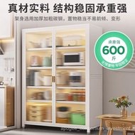 Kitchen Shelf Floor Multi-Layer Cabinet Locker Cupboard Storage Cabinet Multi-Functional Storage Cabinet Cupboard Sidebo