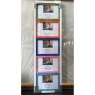 Wooden Photo Frame In Total Of 5 Pictures Size 4x6 Inches Or 10x15 Cm.