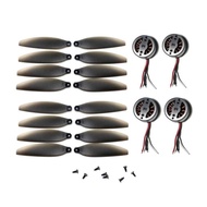 K911 Ae8 S608 Brushless Motor Blade Props Propeller Accessories Kit Para Sa K60 K80 Pro GPS Rc Dron