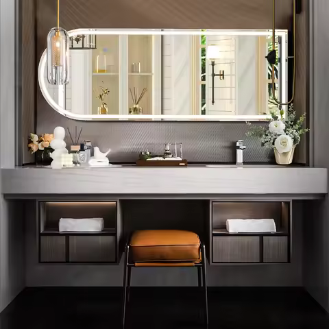 JHK 71"x26" Led Dimming Full Length Mirror 3 Color Lighting Aluminum Alloy Frame Standing Hanging Fl
