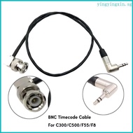 YIN Perfectly 3 5mm to BNC Timecodes Cord for C300 500F55 Amira ZoomF8 Camera