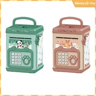 [BlesiyaedMY] Electronic Piggy Bank Auto Scroll cash Register ATM Piggy Bank ATM Piggy Bank Electron