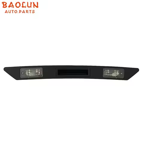 BAOLUN 8P48275743FZ Car Accessories Trunk Grip License Plate Light Trim Assembly For Audi A3 A4 A6 Q