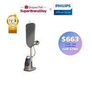 PHILIPS All-in-One Ironing Solution 8500 Series Stand Steamer AIS8540/80, 2200W, No Burns Guaranteed, Iron Head