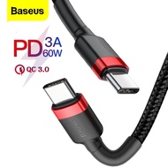 Baseus Type C USB 3A Cable Quick Charger Adapter For Samsung Xiaomi Oneplus Android Phone USB Type-C