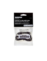 SHURE AMV-LTG Accessory 1m Lightning-to-MicroUSB Cable