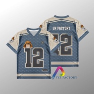 Unisex Streetwear Oversize Number Dryfit Brazil Retro Vintage Hockey Boxy Fit Jersey Retro Jersey