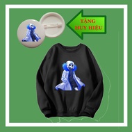 Children's long-sleeved T-shirt, super cool Error 404 Sans model, felt fabric, from 10kg to 90kg, Fr
