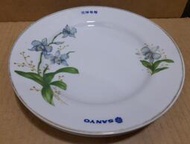 早期大同瓷盤-三洋 SANYO 電器瓷盤 - 直徑20.5公分-2盤合售