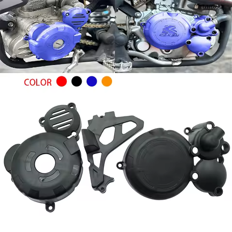 Motorcycle Engine Clutch Guard Water Pump Cover Ignition Protector For ZongShen CBS300 NB300 Engine 