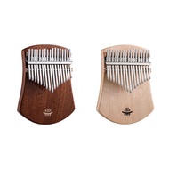 (DQMY) Kalimba Fan-Shaped Thumb Piano 17 Keys,Kalimba 17 Keys Thumb Piano