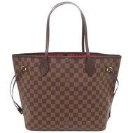 หลุยส์ วิตตอง Neverfull MM Damier N51105 กระเป๋าโท้ท LV 0729【มือสอง】LOUIS VUITTON