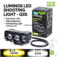 MATA ORIGINAL LUMINOS LASER SPOTLIGHT 3 EYES 4 EYES DEVIL EYE 72WATT PENETRATE FOG 3 eyes 4 eyes NIN