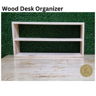 Desk Organizer Assembled Palochina Wood