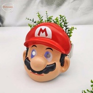 MXBEAUTY Cosplay Mask Halloween Birthday Party Luigi Headwear Anime Mask Mario Super Mario Bros