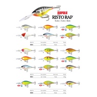 RAPALA # RR09 RISTO RAP. SWIMMING DEEPTH 4 - 4.5M 28G 1OZ.