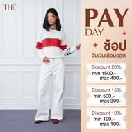 Thedenim Deep Oceans Collection : Sky Fade(กางเกงยีนส์ขาว ยาว40.5-41.5*)