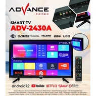 TERLARIS TV LED 24 INCH SMART ANDROID ADV-2430A ANDROID TV / TELEVISI
