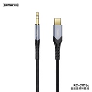 REMAX Aux Cable Audio Jack Cable Type C Aux Cable Ip To 3.5mm RC-C015 Type C To 3 5mm Cable Type C A