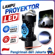 CAHAYA Main Mini Biled H4 ZE 0 3 Color Light Bluelens Plus Demon Headlight H4 3 Color Motor