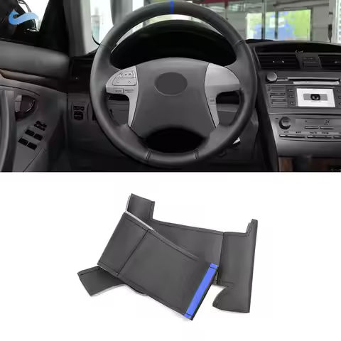 Car Inner Steering Wheel Cover Trim For Toyota Camry 2006-2013 Highlander 2009-2014 Fortuner Hilux 2