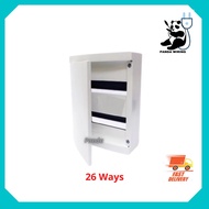 TC PVC MCB DB Box 26 Way (2 Row)