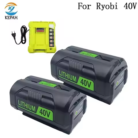 For Ryobi 6.0Ah 40V Li-ion Battery For OP40401 OP4050A OP4050 RY40502 RY40200 RY40400 Cordless Power