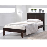SINGLE SIZE WOODEN BED / KATIL KAYU BUJANG / 3' SOLID WOOD BED / IKEA BED
