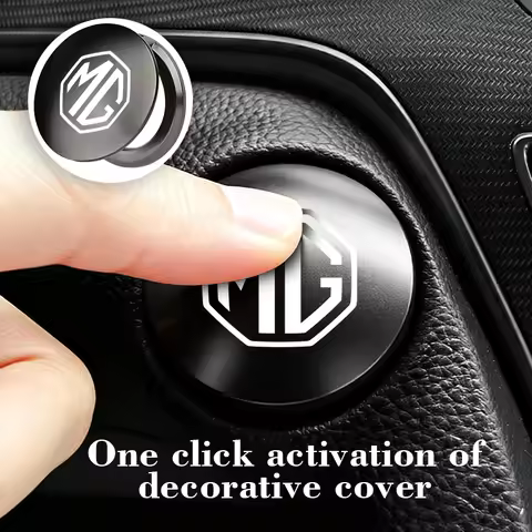 Universal Car One-Click Start Button Switch Accessories For MG HS ZS GS 3 5 6 7 Hector TF GT ZR