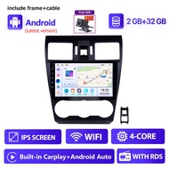 Seicane 9 inch QLED Touchscreen Android 13.0 Car Radio GPS Headunit for 2013 2014 Subaru XV Impreza 