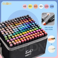 markers set Ultra large capacity ink  permanent alcohol touch five marker Dual Head Oily Alcoholic S