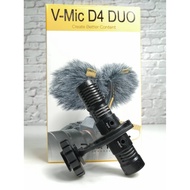 Latest Deity V-Mic D4 DUO Dual-Capsule Micro Camera-Mount Shotgun Microphone-Vlogger mic 2years6mont
