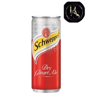 Schweppes Dry Ginger Ale Can 320ml