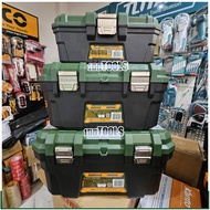 ชุดกล่องเครื่องมือช่าง ตัวล็อคเหล็ก 4ุด 4 ใบ JADEVER รุ่นJDTB4103/JDTB4104 Plastic tool boxes set