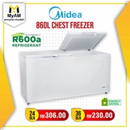 [Peti Ais] Ansuran Mudah Midea 860 Litre Chest Freezer