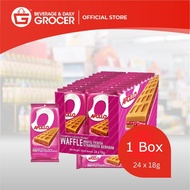 Apollo Strawberry Creamed Waffle 2.0 - 1x24x18g (1 Box)