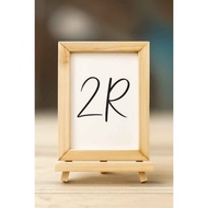 DUTCH TEAK / PINE WOOD FRAME 2R 9x12CM