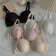Strapless bra, size 32-38AB, fashion print, suitable for women