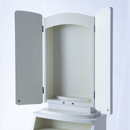 SGI Soka Gakkai placing on the shelf   Buddhist altar  White Color Butsudan Direct from JAPAN