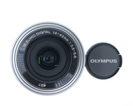 全新散裝 Olympus M.Zuiko ED 14-42mm F3.5-5.6 EZ M43 電動變焦餅鏡 另送鏡頭袋