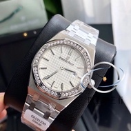 [High Quality] Original Swiss Original Movement South Africa Genuine Diamond Women's Watch in Aibi Royal Oak Series Women's Watch  Female