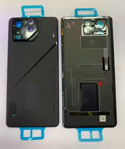 Best New Rear Case For Asus ROG Phone 8 Pro AI2401 Glass Panel Back Cover Housing Lid Camera Frame L