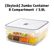 [Skylock] Jumbo Container 8 Compartment Refrigerator Storage Box 3800ml Baby Food
