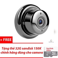 Compact wifi Camera Panoramic V380 Pro HD-720P JW-Q2 comes with 32G memory card