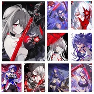 IVUW Game Honkai Star Rail Acheron Character Poster Acheron Prints Canvas Painting Star Rail Wall Ar