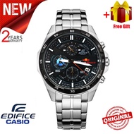 【G SHOCK】Men Watch Edifice EFR556 Chronograph Men Business Fashion Watch 100M Water Resistant Shockproof and Waterproof Full Auto-Calendar Stainless Steel Men's Quartz Wrist Watches EFR-556D-3A