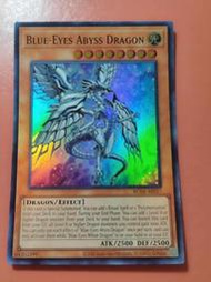 《桌遊侍板橋總店》遊戲王 RC04-AE017 Blue-Eyes Abyss Dragon(深淵的青眼龍) (亮面) 