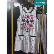 White polka dot dress 30-35 kg MS38